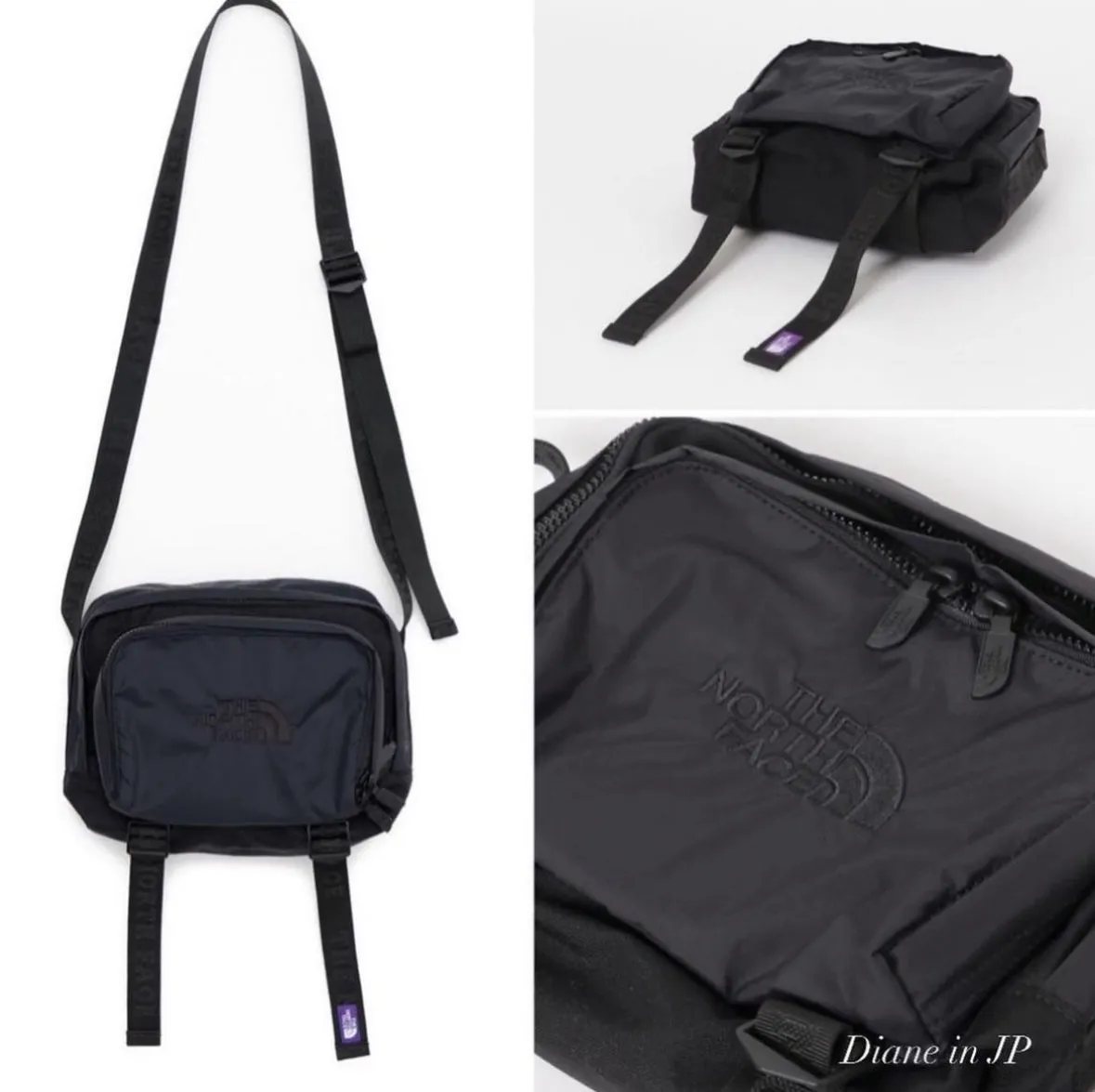 北臉紫標 CORDURA Shoulder Bag