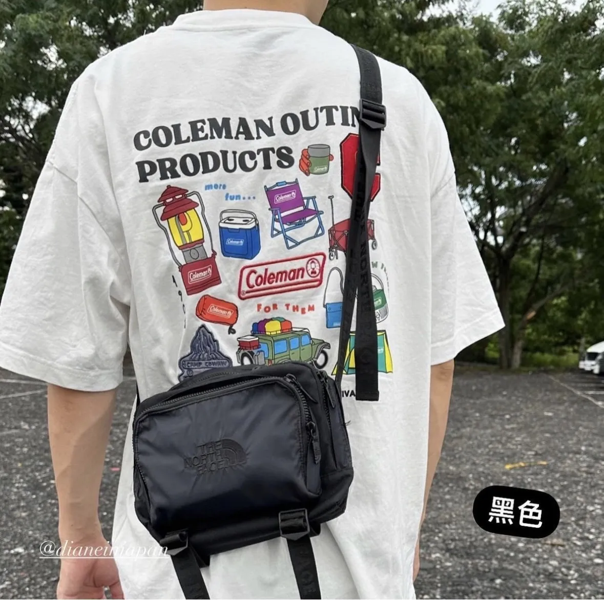 THE NORTH FACE PURPLE LABEL 北臉紫標 CORDURA 側背包