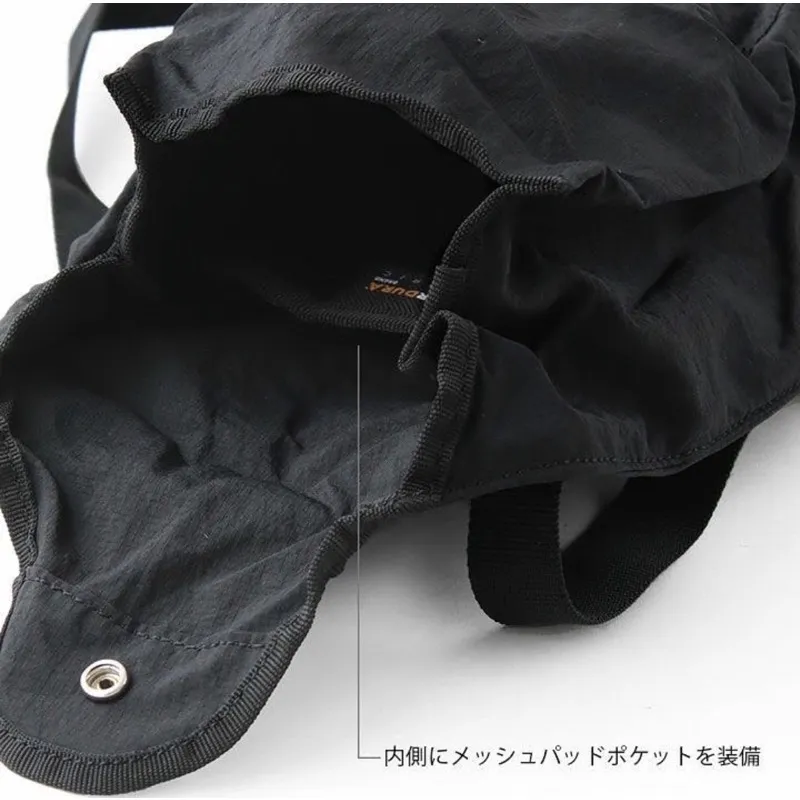 日本北臉紫標側背小包
