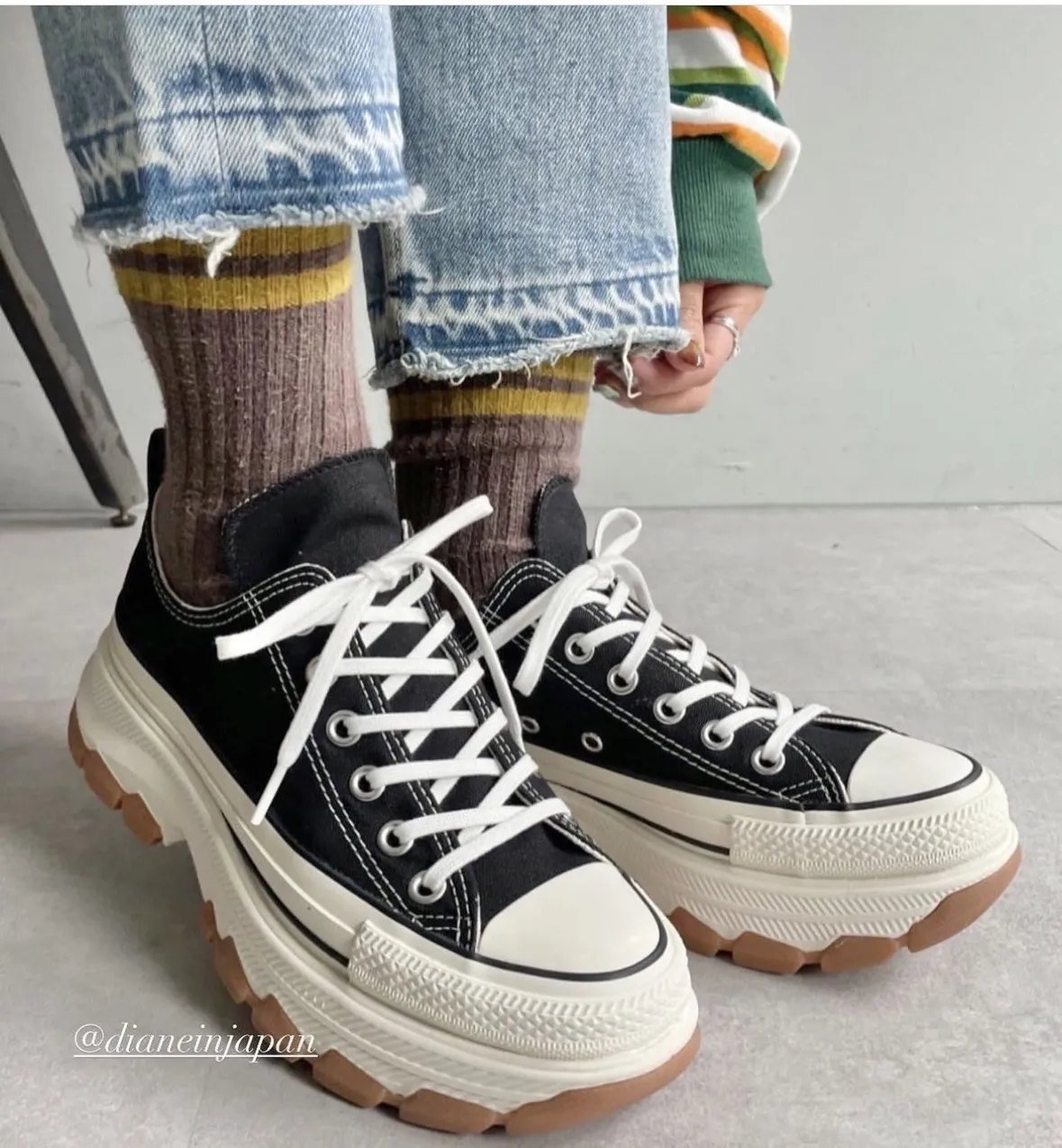 CONVERSE REACT 2.0 焦糖底厚底鞋