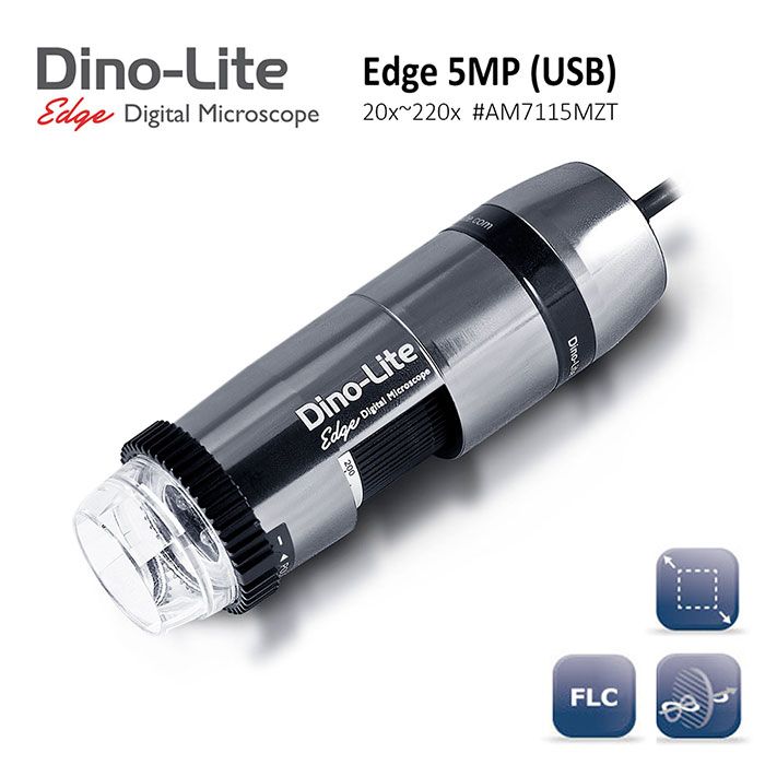 Dino-Lite】Edge 5MP 全視野系列AM7115MZT 手持式高畫質數位顯微鏡偏光