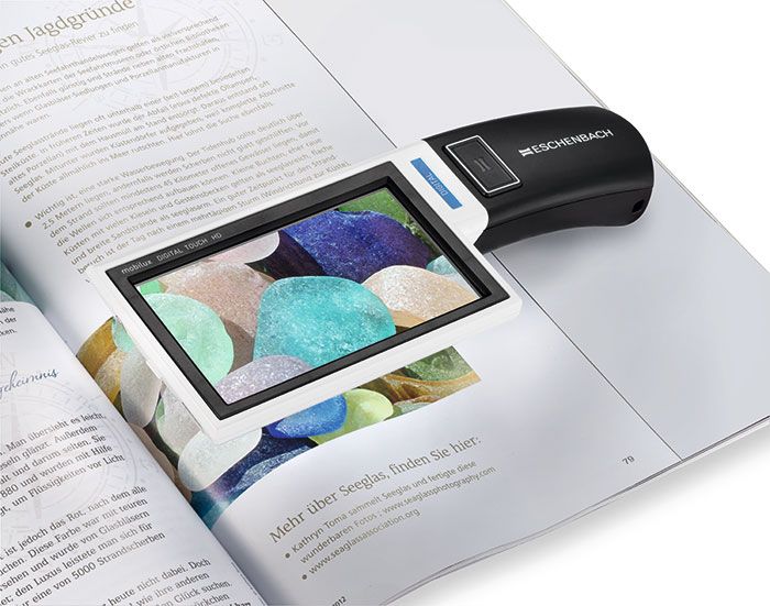 ESCHENBACH moilux Touch HD デジタル拡大鏡 モビラックスデジタルタッチHD | ESCHENBACH OPTIK OF JAPAN