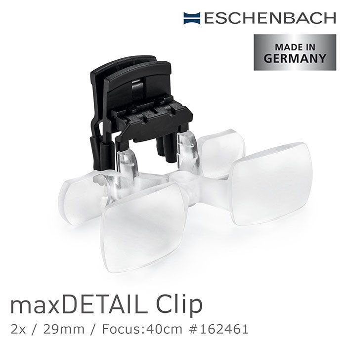 ESCHENBACH maxDETAIL Clip 2倍 ESCHENBACH maxDETAIL Clip 2倍