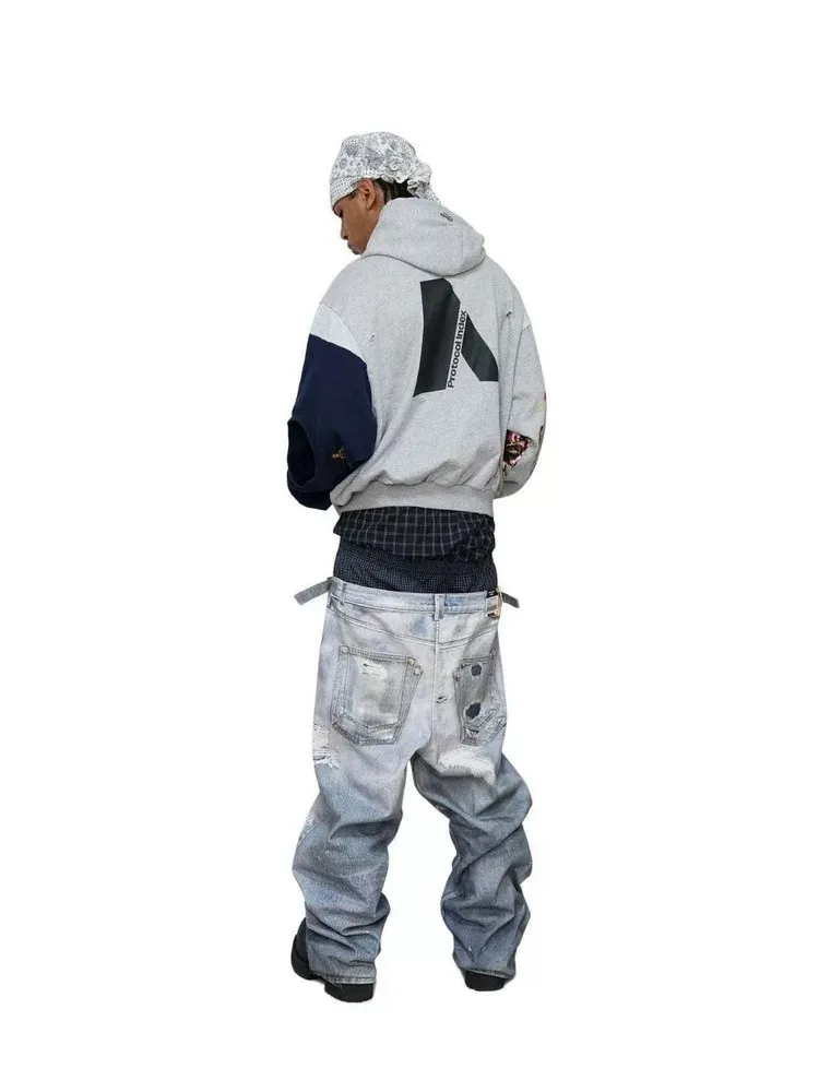 Protocol Index TROMPE-L'ŒIL LAYERED PANTS (BL - LAX STUDIO