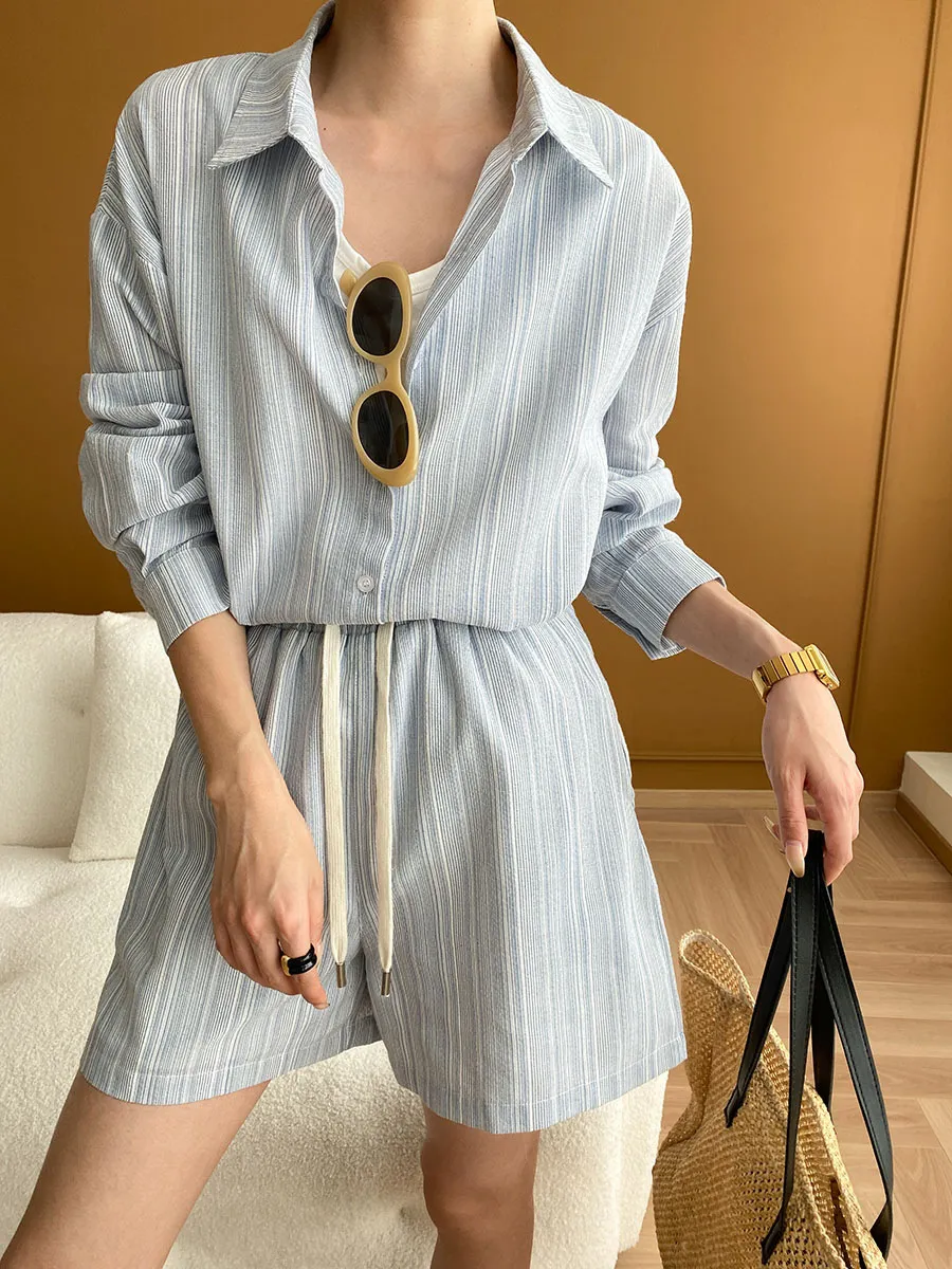 一套簡單搭配，夏天襯衫推薦