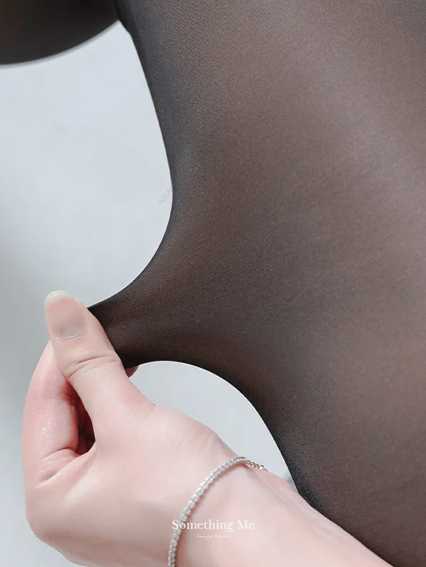 光腿神器！保暖內刷絨透膚褲襪